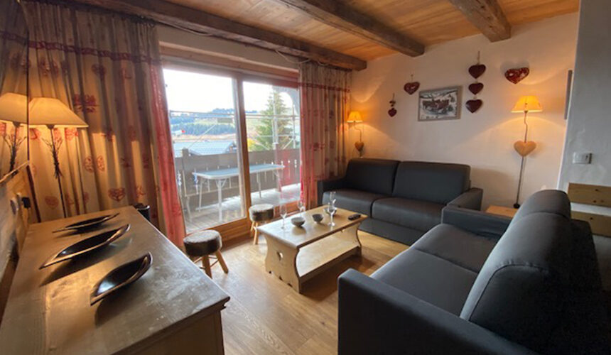 Salon appartement Saisies